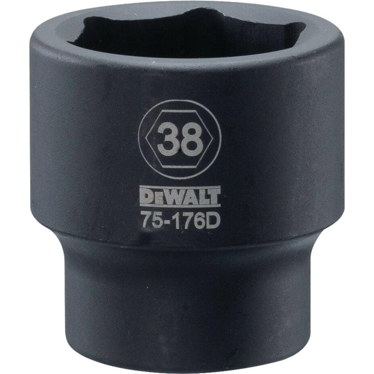 DEWALT 3/4 In. Drive 38mm 6-Point Deep Metric Impact Socket Image 1