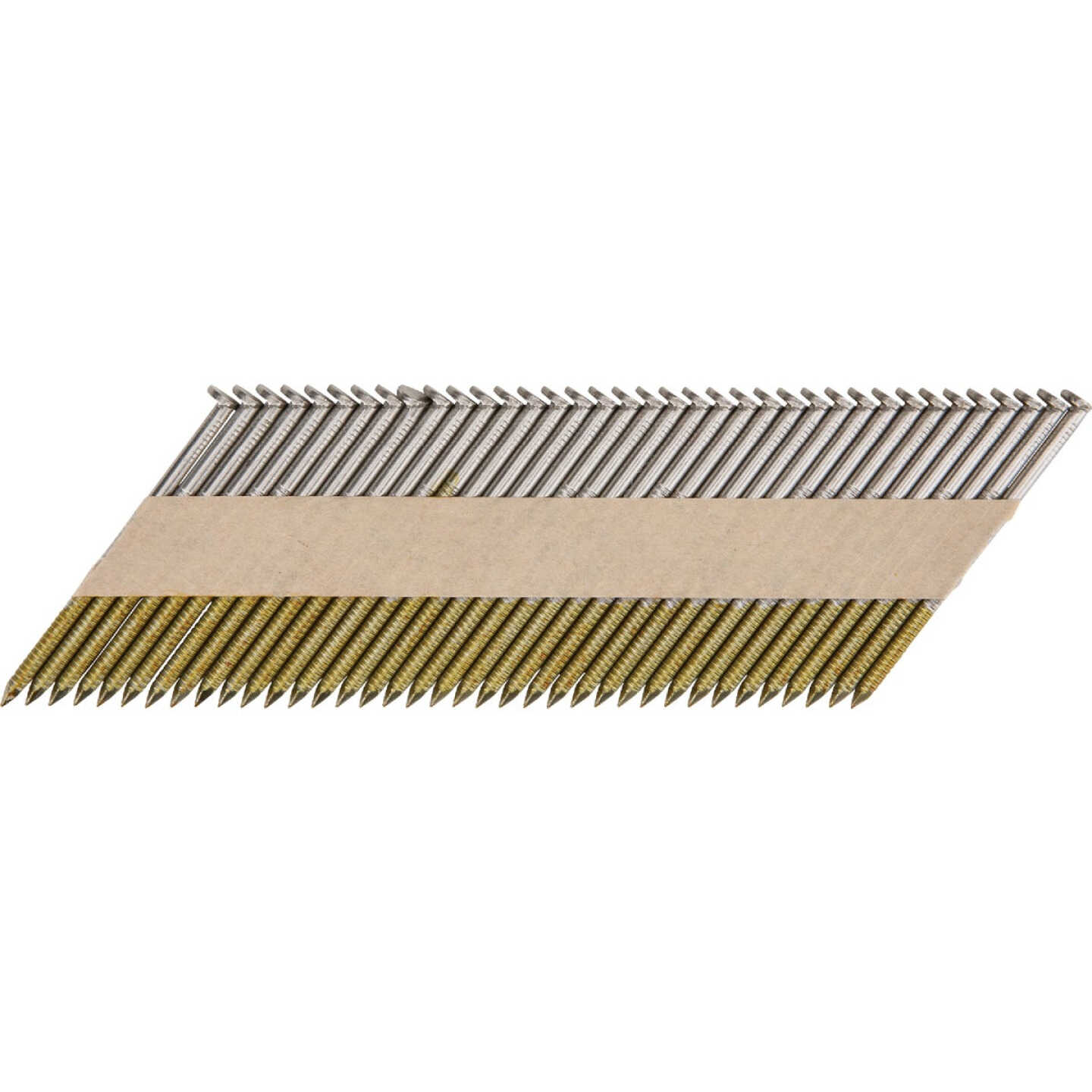 Pro-Fit 2-3/8 In. x 0.113 In. 30 Degree Paper Tape Ring Shank Clipped Head Stainles Steel Framing Stick Nails (1000 Ct.) Image 1