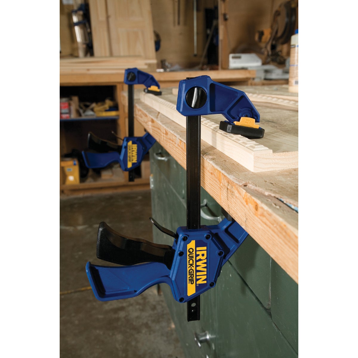 Irwin Quick-Grip 12 In. Medium-Duty One-Hand Bar Clamp Image 5