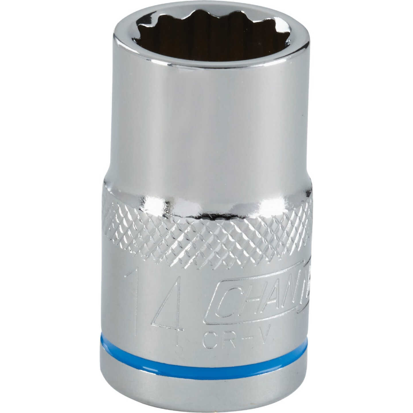 Channellock 1/2 In. Drive 14 mm 12-Point Shallow Metric Socket Image 1