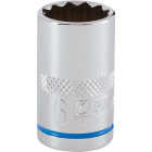 Channellock 1/2 In. Drive 16 mm 12-Point Shallow Metric Socket Image 1