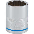 Channellock 1/2 In. Drive 22 mm 12-Point Shallow Metric Socket Image 1