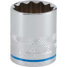 Channellock 1/2 In. Drive 24 mm 12-Point Shallow Metric Socket Image 1