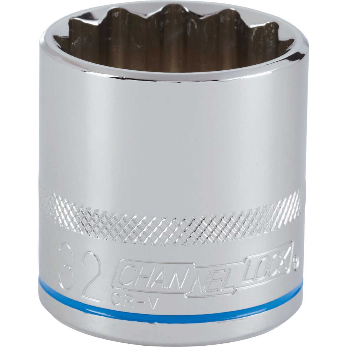 Channellock 1/2 In. Drive 32 mm 12-Point Shallow Metric Socket Image 1