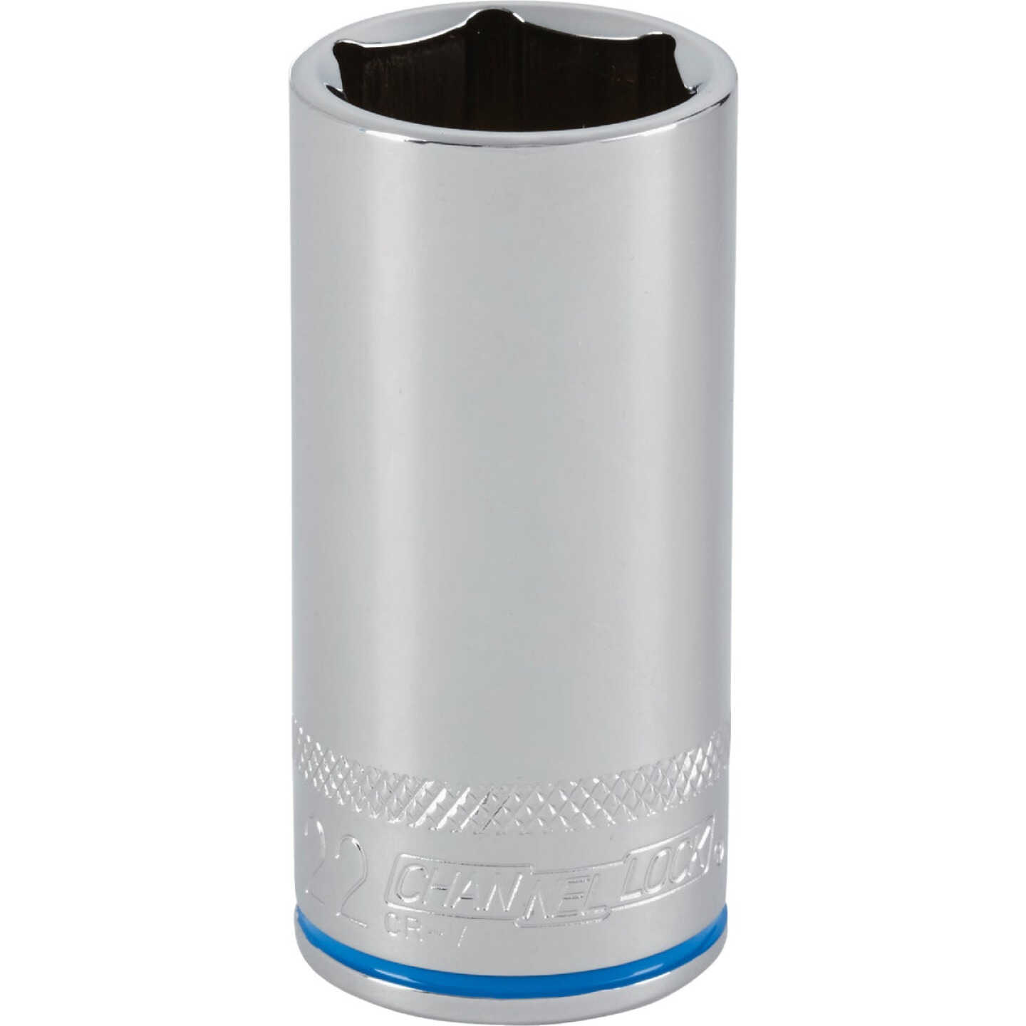 Channellock 3/8 In. Drive 22 mm 6-Point Deep Metric Socket Image 1