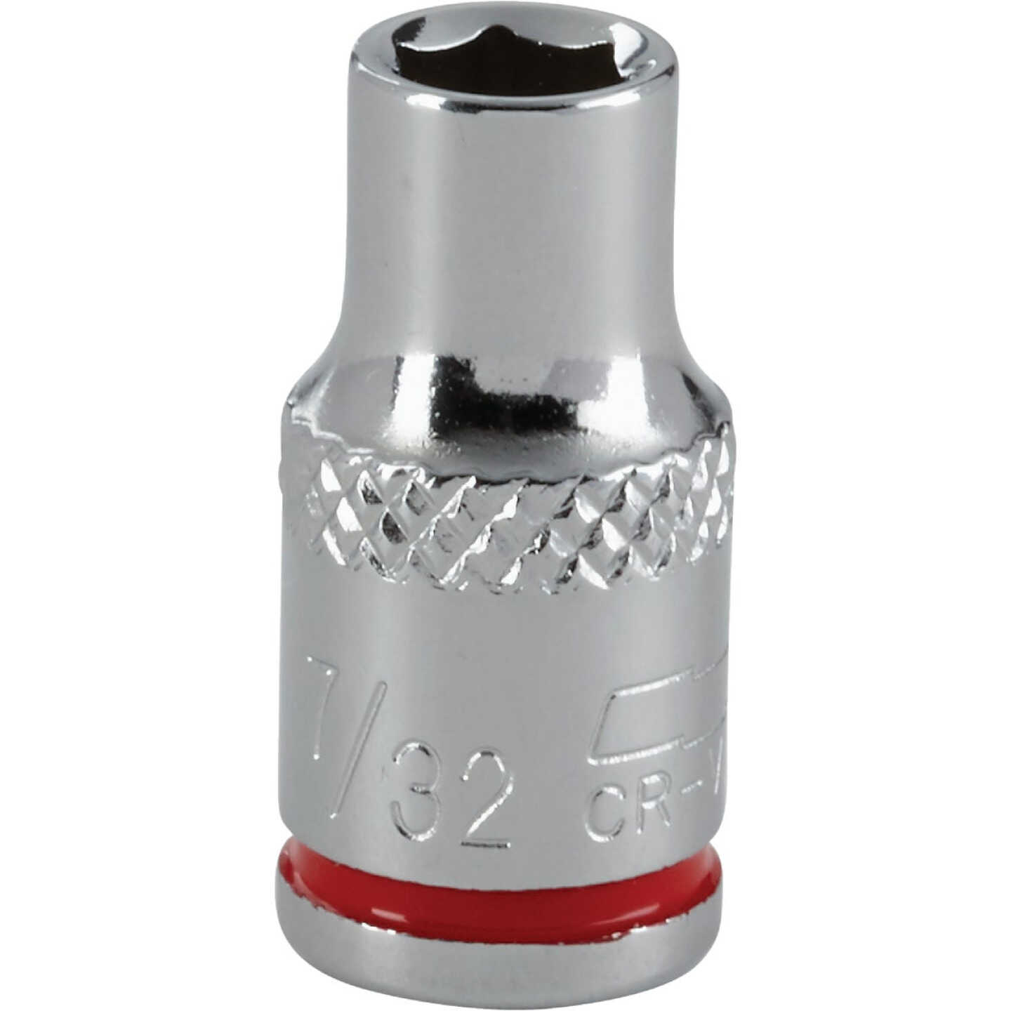 Channellock 1/4 In. Drive 7/32 In. 6-Point Shallow Standard Socket Image 1