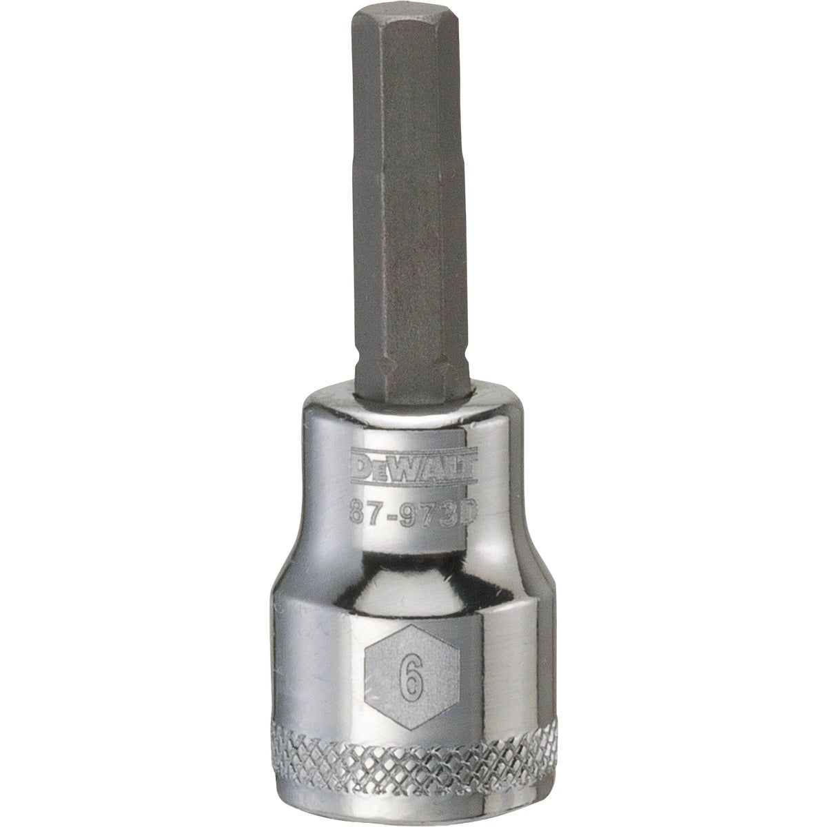 DEWALT 3/8 In. Drive 6 mm 6-Point Metric Socket Image 1