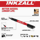 Milwaukee INKZALL 2-in-1 Deep Reach Ultra Fine Point Black Jobsite Marker Image 2