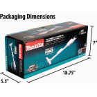 Makita 18V LXT Cordless Bagless Compact Stick Vacuum Cleaner, White (Tool Only) Image 2