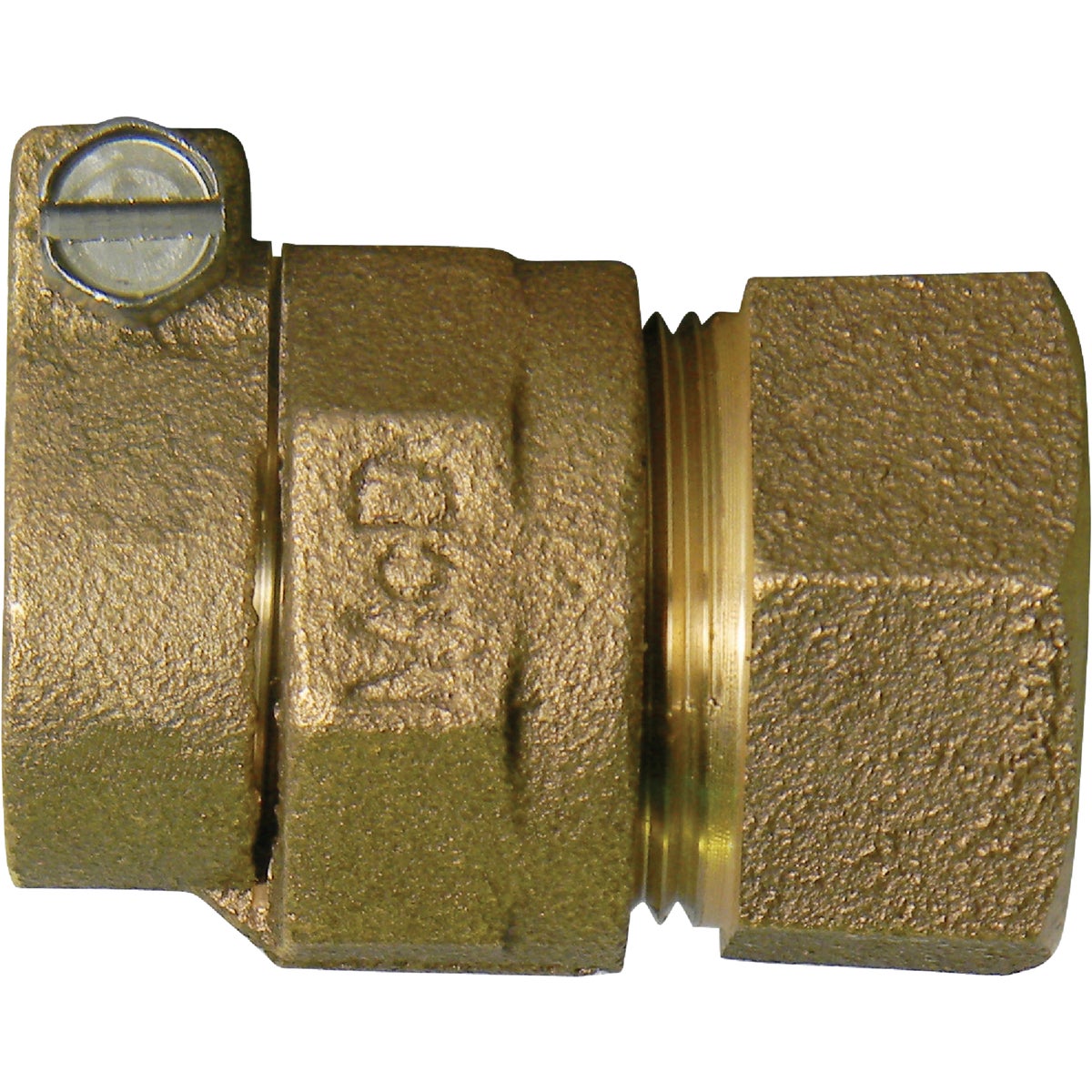 Anderson Metals 1 In. CTS x 1 In. FIPT Brass Low Lead Connector Image 1