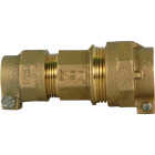 Anderson Metals 1 In. CTS x 1 In. CTS Brass Low Lead Connector Image 1