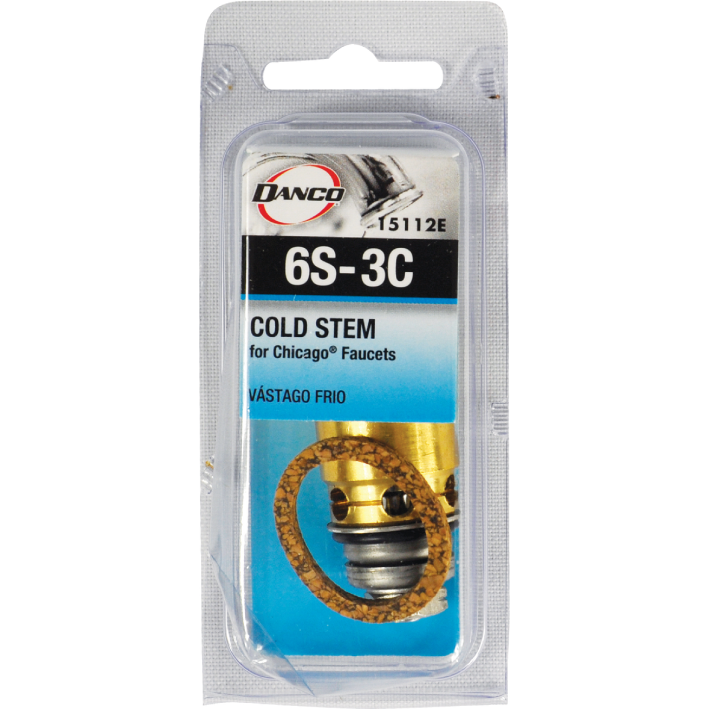 Danco Cold Water Faucet Stem for Chicago Image 2