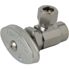 BrassCraft 1/2 In. Nominal Sweat Inlet x 3/8 In. O.D. Tub Sweat Angle Valve Image 1