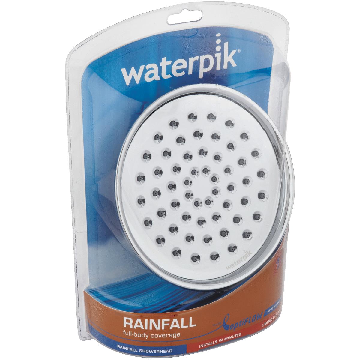 Waterpik Drencher 1-Spray 2.5 GPM Chrome Showerhead