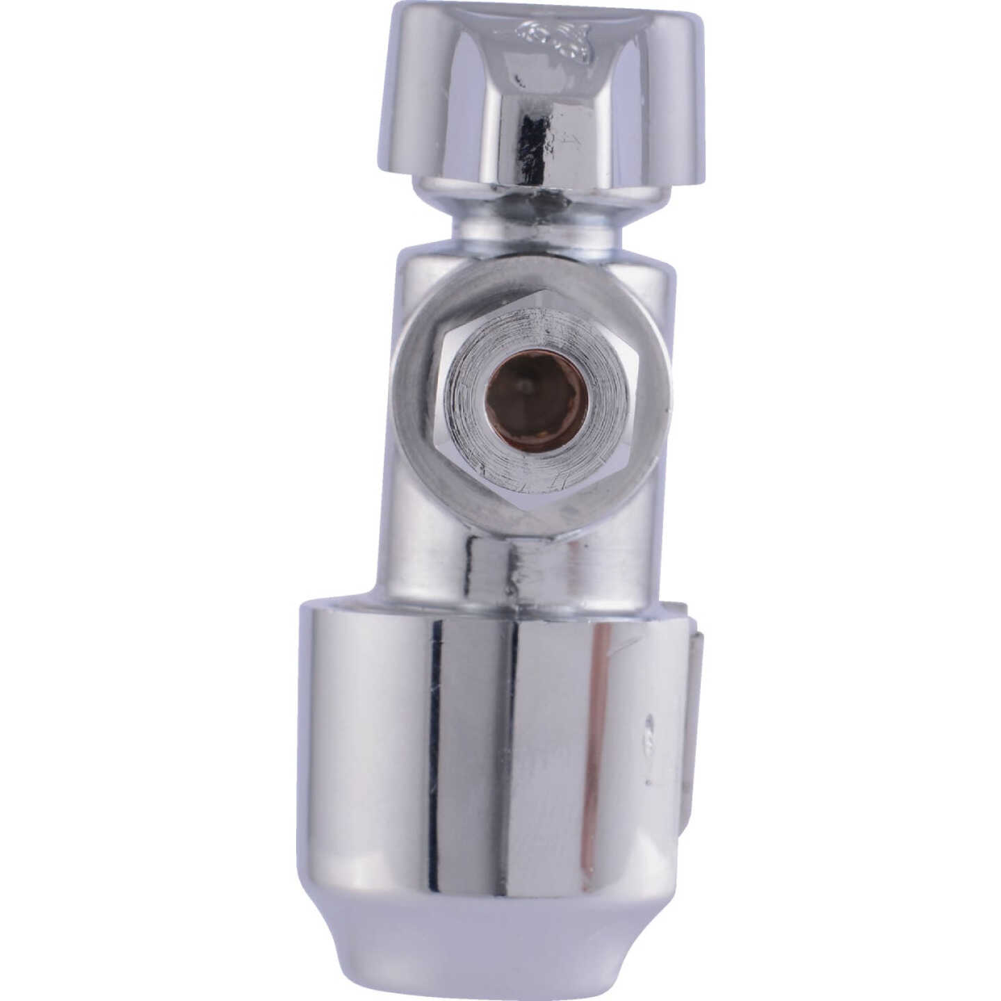 SharkBite 1/2 In. SB X 1/4 In. OD Quick Connect Angle Valve Image 7