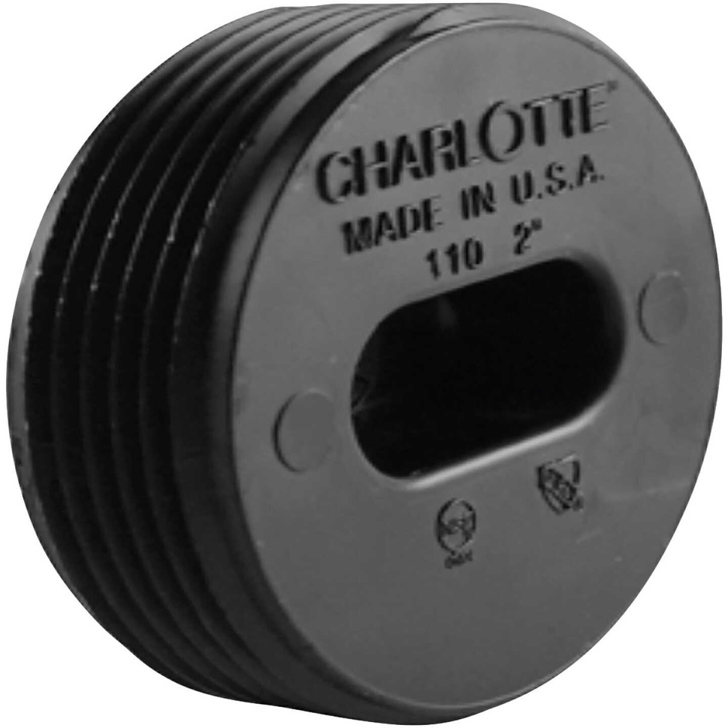 Charlotte Pipe 4 In. MIP Countersunk ABS Plug Image 1