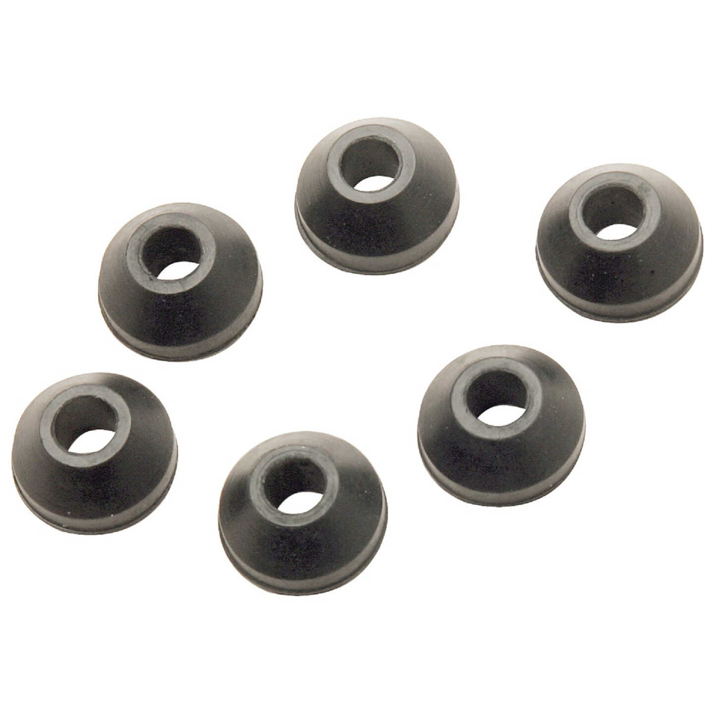 Do it Best 17/32 In. Black Beveled Faucet Washer (6 Ct.) Image 1
