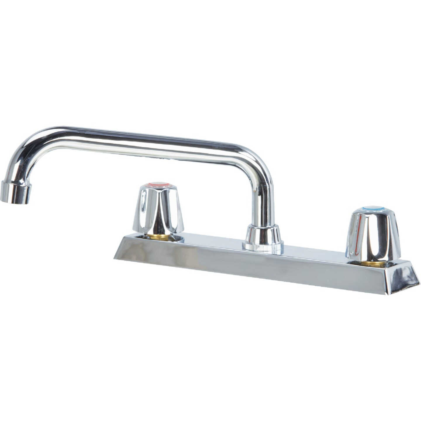 Home Impressions 2-Handle Metal Knob Kitchen Faucet, Chrome Image 1