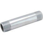 Anderson Metals 1/2 In. MIP x 3 In. Brass Chrome Nipple Image 1