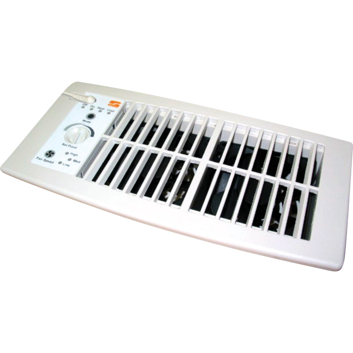 Suncourt Flush Fit 132 CFM 11-5/8 In. x 5-5/8 In. Register Air Booster Fan Image 2
