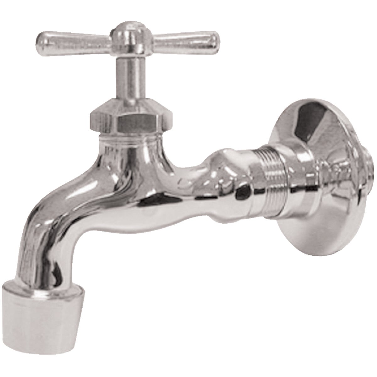 B&K Adjustable Single Handle 1/2 In. MIP Inlet Chrome Handle Flange