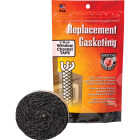 Meeco's Red Devil 3/4 In. x 6 Ft. Black Tape Gasketing Image 1