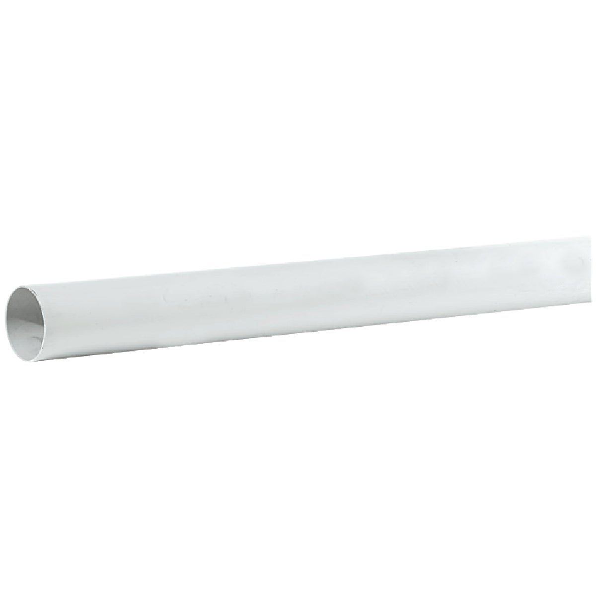 Charlotte Pipe 3 In. x 10 Ft. Solid PVC Drain and Sewer Pipe, Belled End Image 2