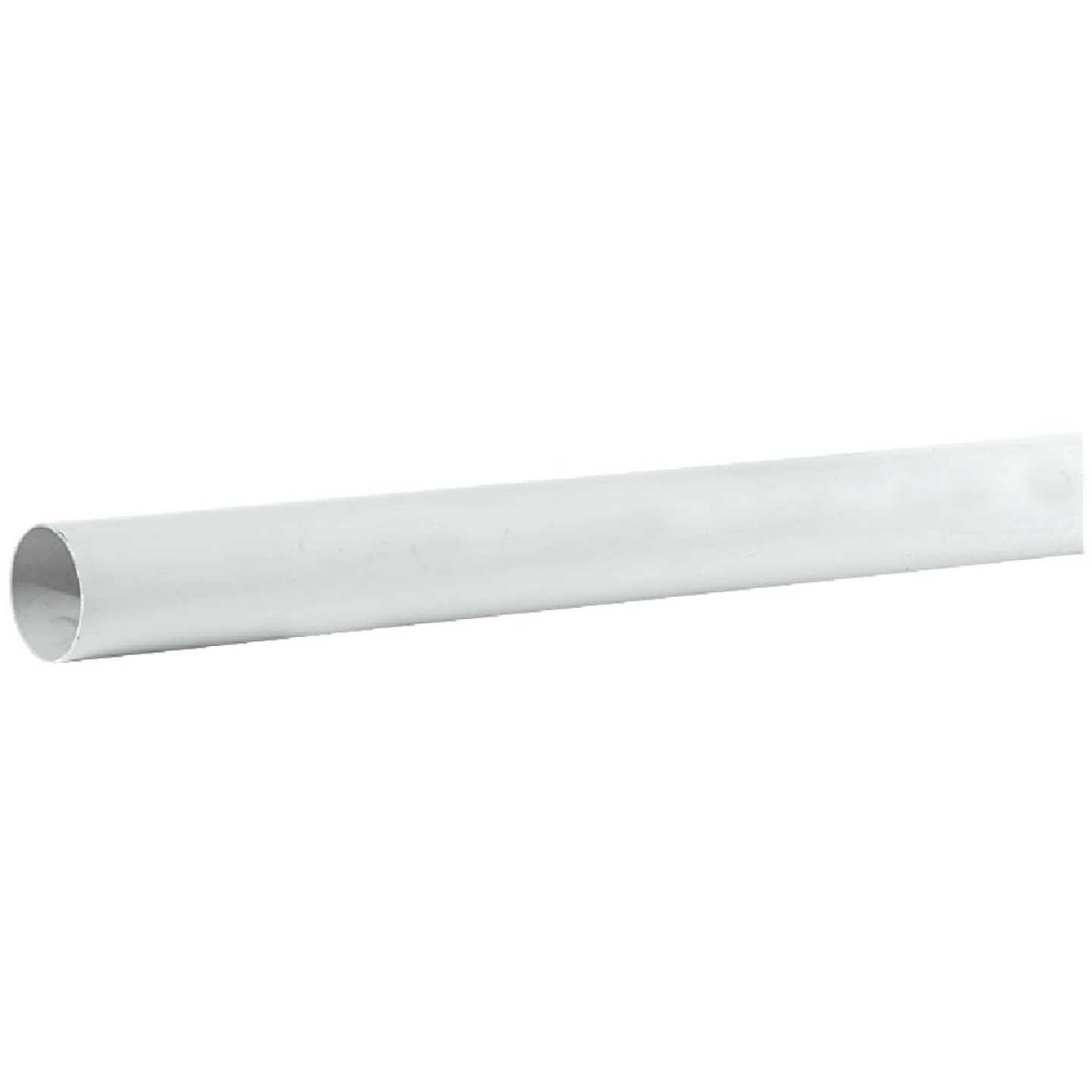 Charlotte Pipe 3 In. x 10 Ft. Solid PVC Drain and Sewer Pipe, Belled End Image 2