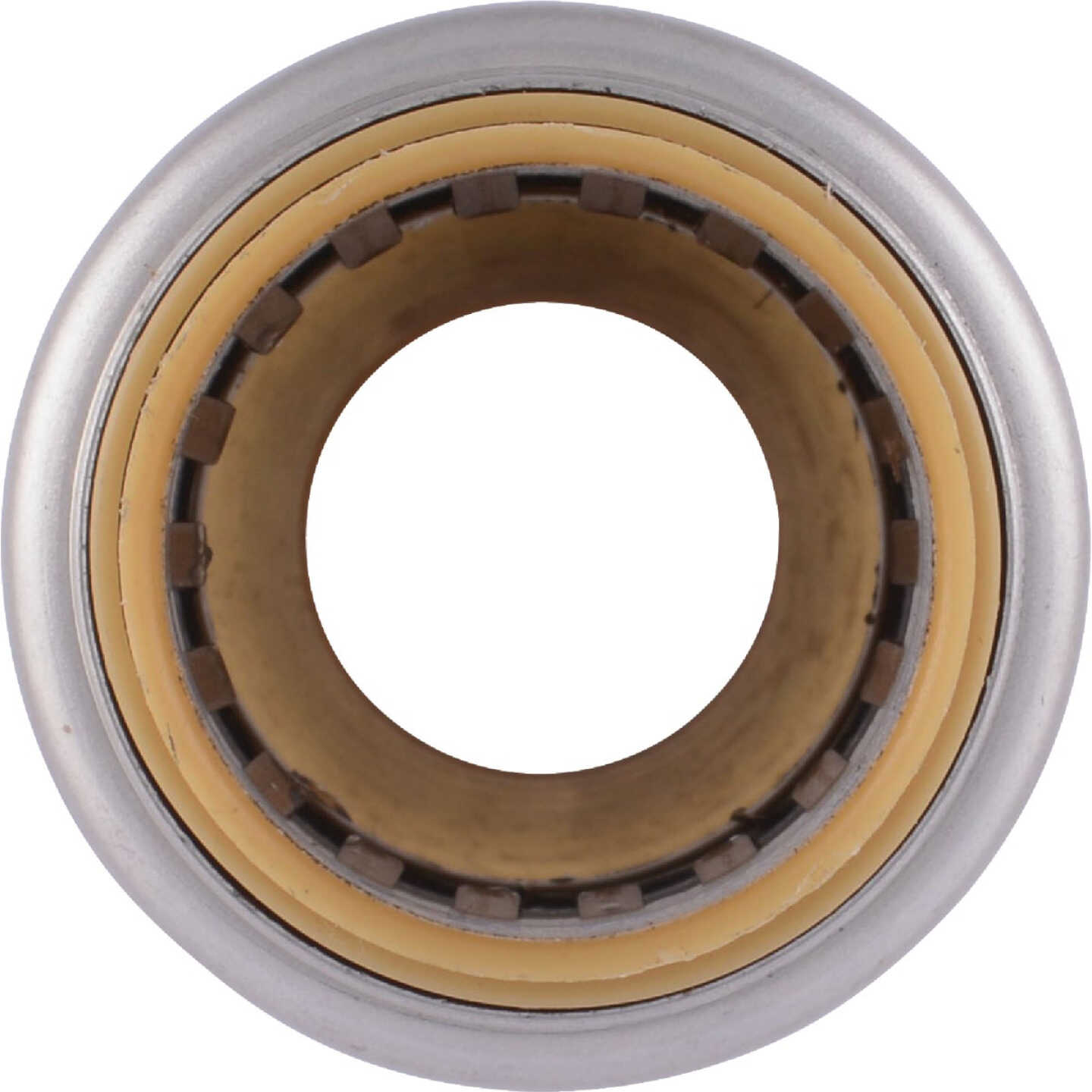 SharkBite 3/4 In. x 1/2 In. MNPT Bullnose Brass Push-to-Connect Male Adapter Image 5