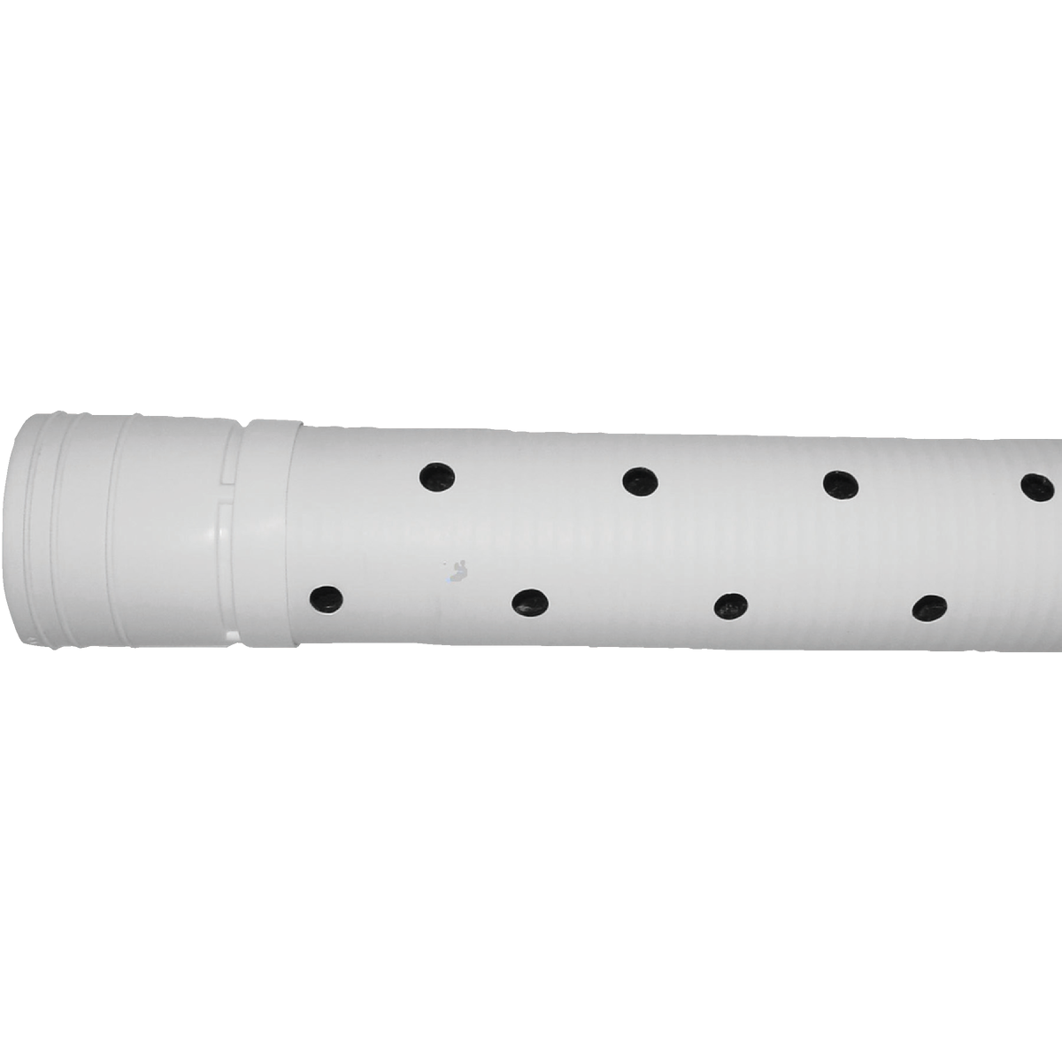 Advanced Drainage Systems 3 In. X 10 Ft. HDPE Perforated Sewage & Drainage Pipe