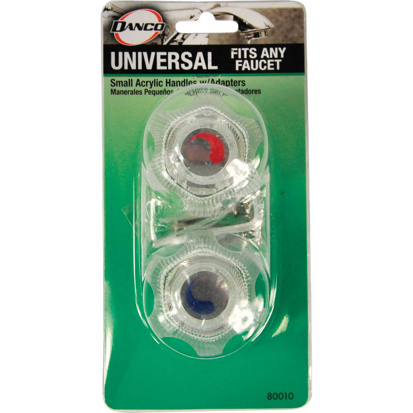 Danco Small Acrylic Replacement Clear Faucet Handle Image 4
