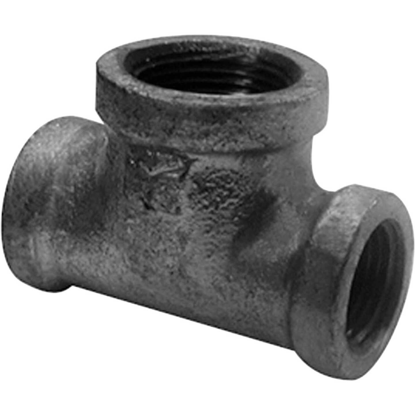 Southland 1-1/4 In. x 1-1/4 In. x 3/4 In. FIP Black Iron 2-Way Reducing Tee Image 1