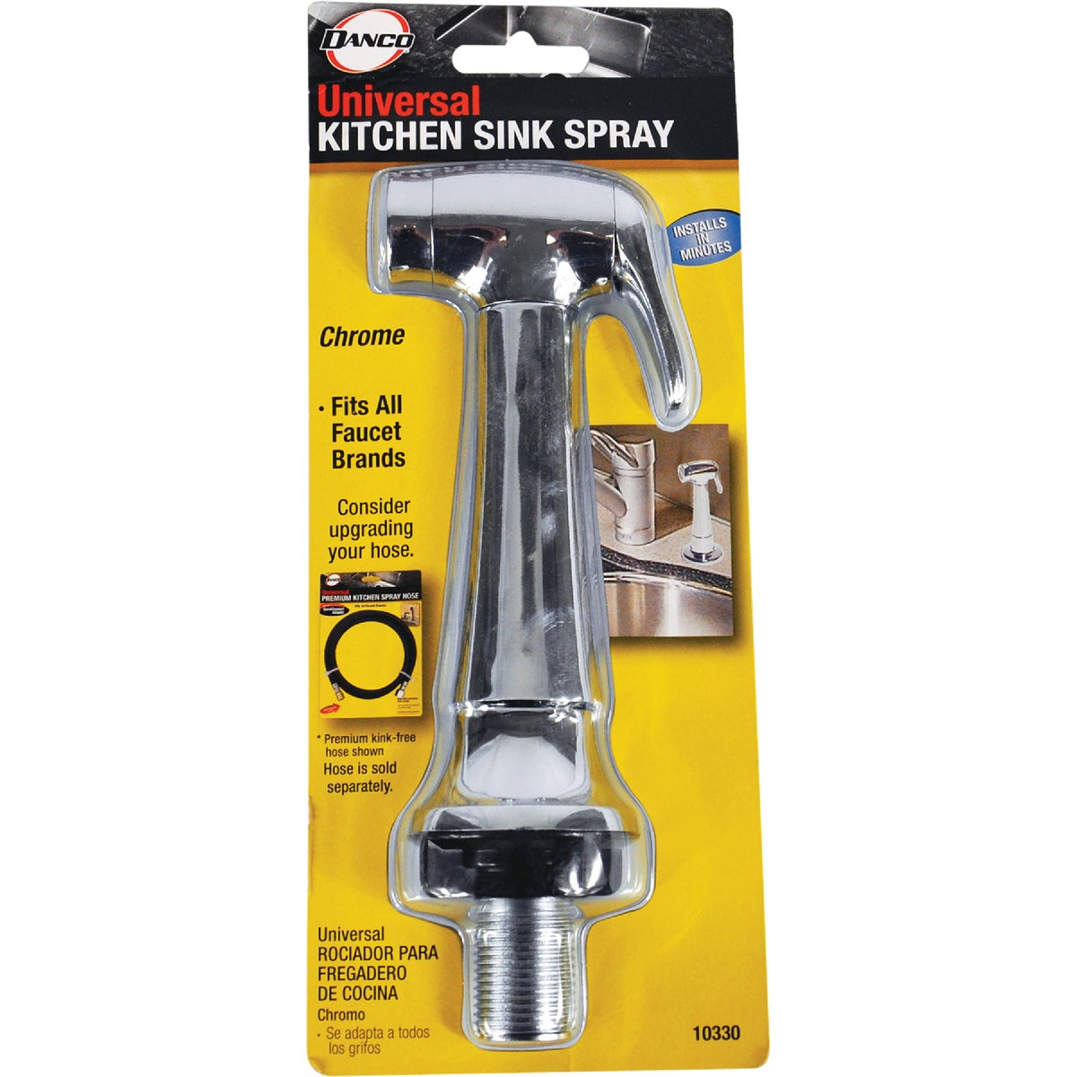 Danco Transitional Chrome Sprayer Head Image 5