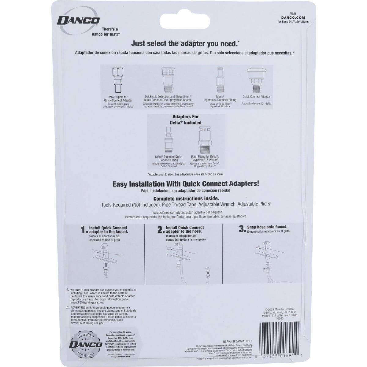 Danco 48 In. Universal Sink Sprayer Hose Image 6