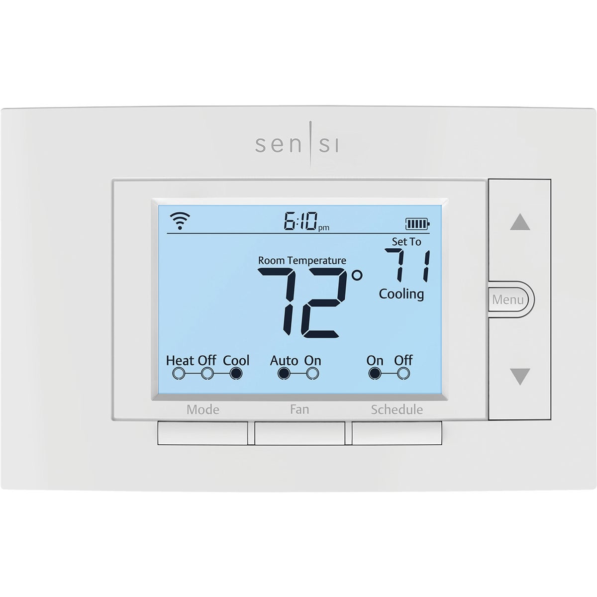 Copeland Sensi WiFi Programmable White Digital Thermostat
