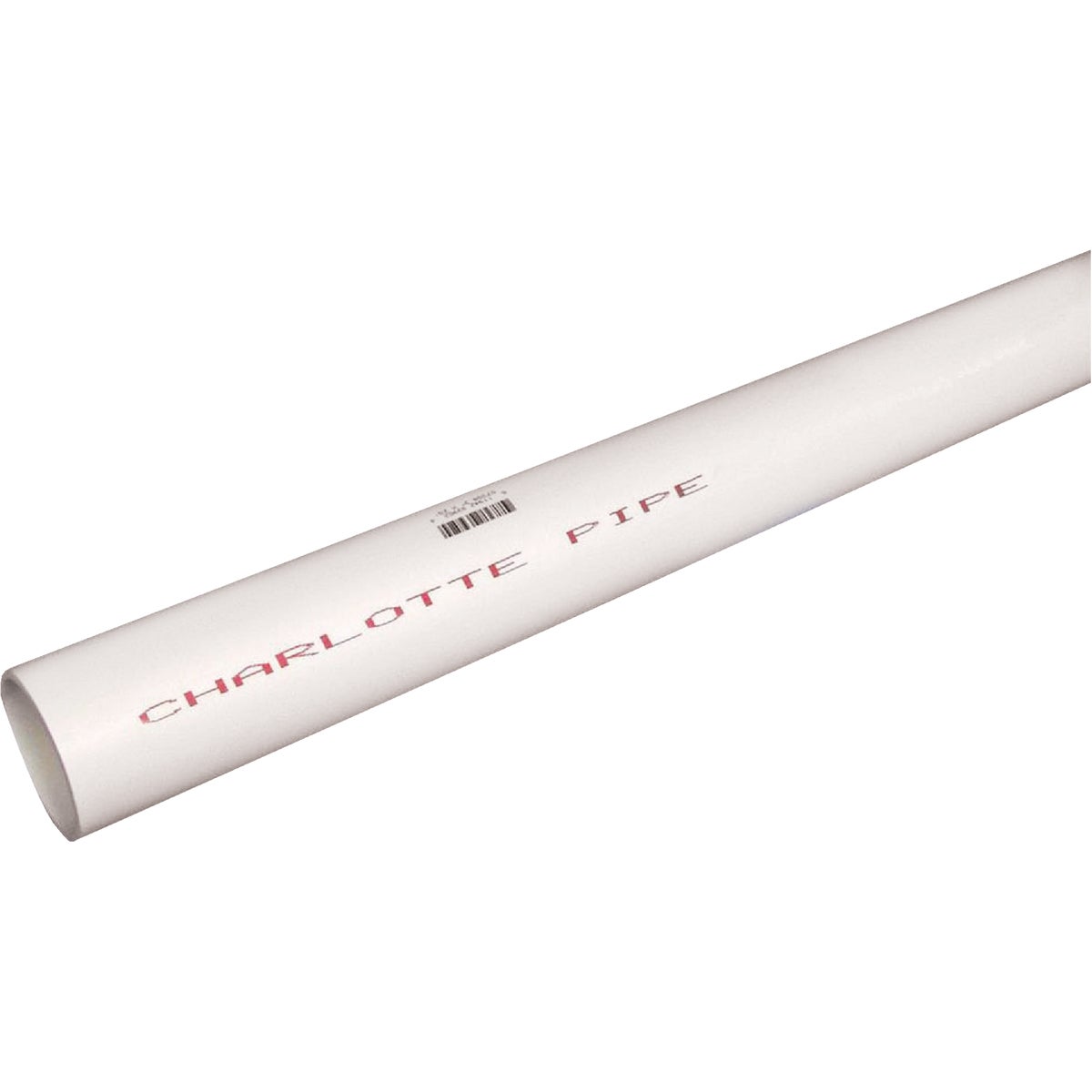 Charlotte Pipe 2 In. x 20 Ft. Cold Water Schedule 40 PVC Pressure Pipe, Belled End Image 1