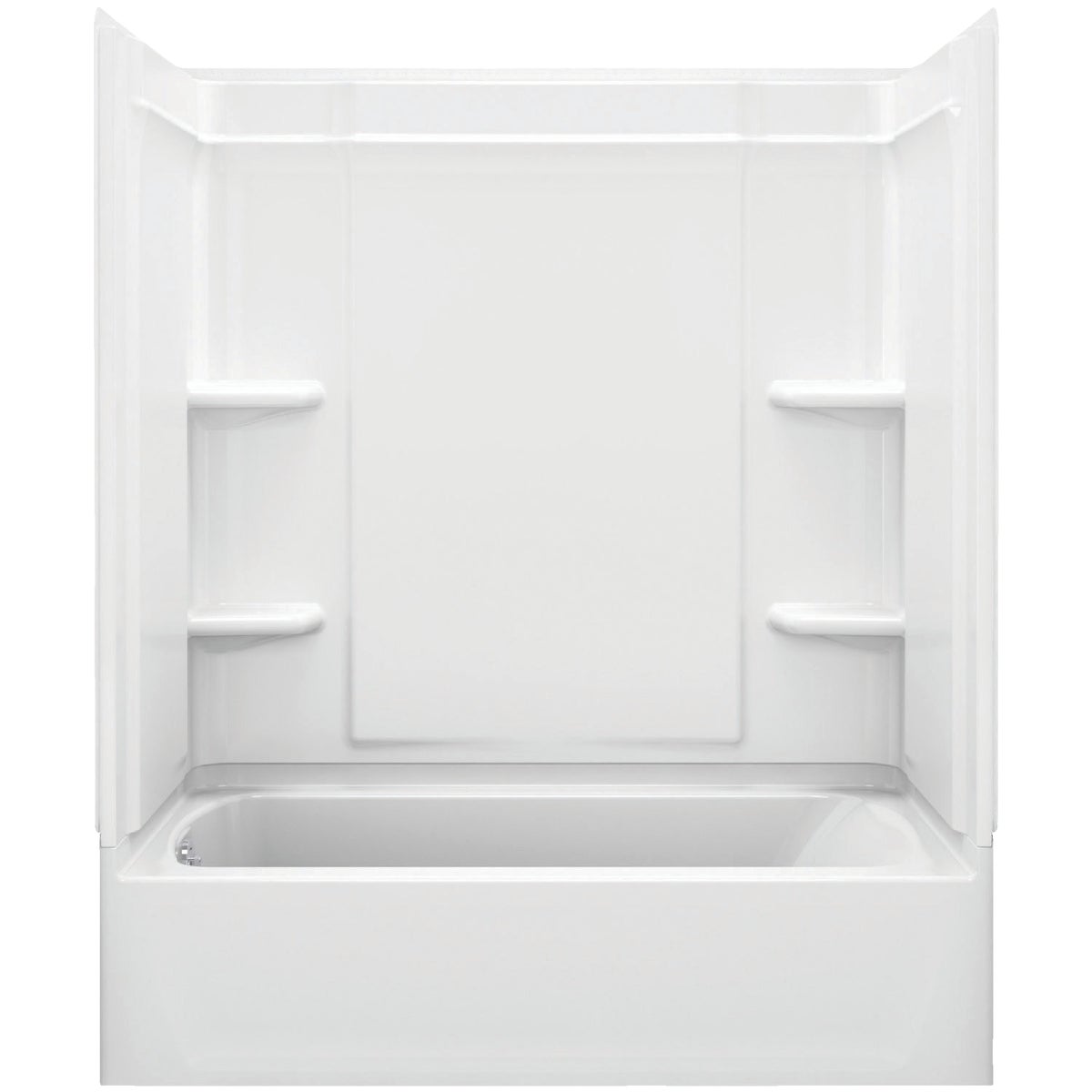 Sterling Ensemble Medley 60 In. L x 30 In. W x 55 In. H 3-Piece Wall Set in White