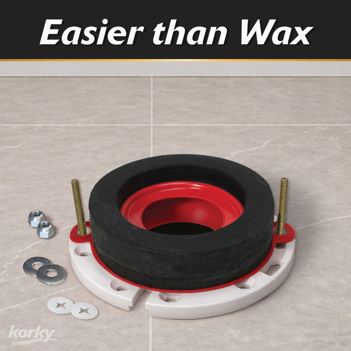Korky Wax-Free Toilet Gasket  Image 3