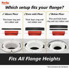 Korky Wax-Free Toilet Gasket Image 5