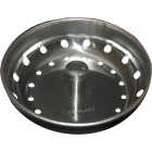 Lasco 3-1/4 In. Chrome 4-Prong Sink Basket Strainer Cup Image 1
