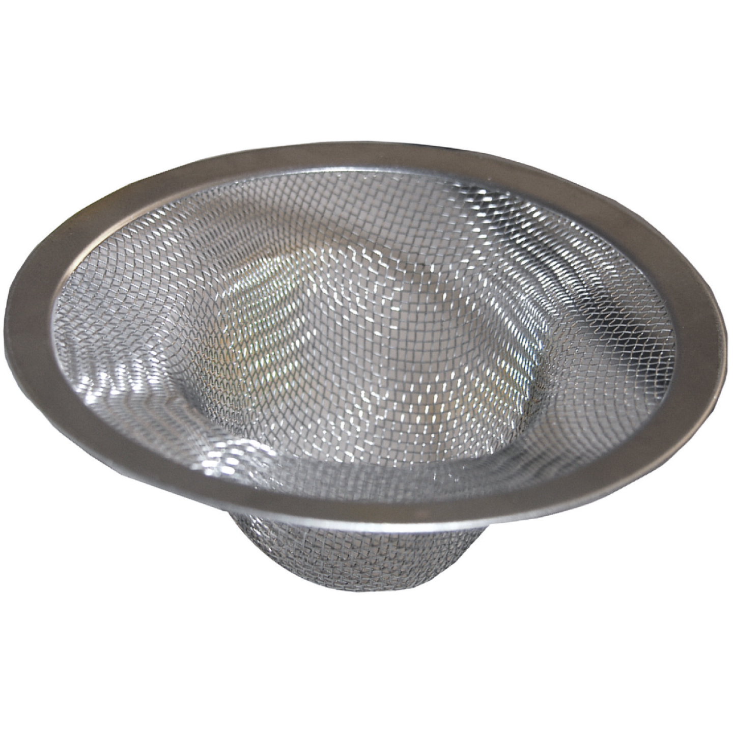 Lasco 4.4 In. Stainless Steel Mesh Kitchen Sink Strainer Cup Image 1