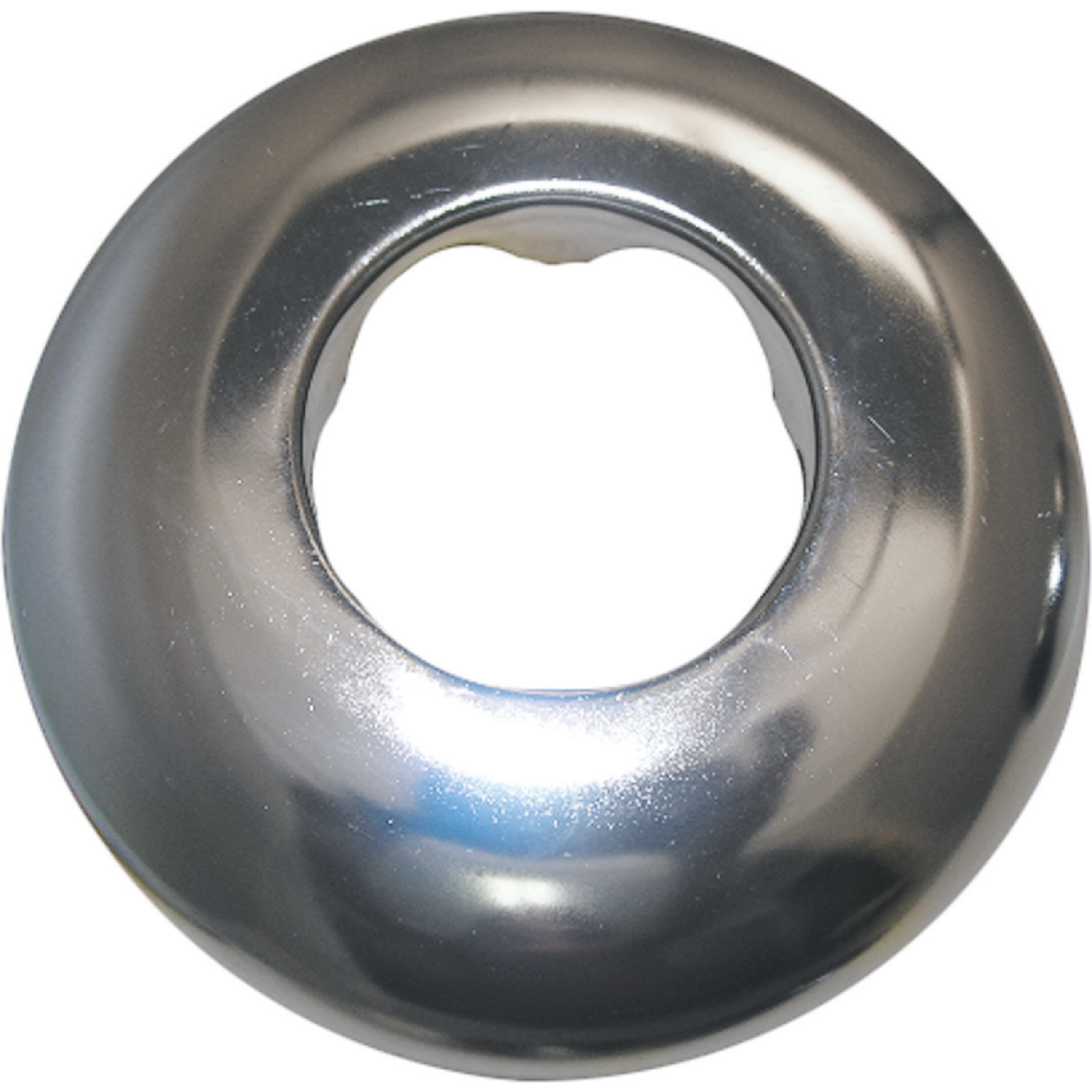 Lasco 1-1/4 In. Drain Tube Chrome Plated Box Flange Image 1