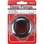 Lasco 1-1/2 In. Drain Tube Chrome Plated Box Flange Image 2
