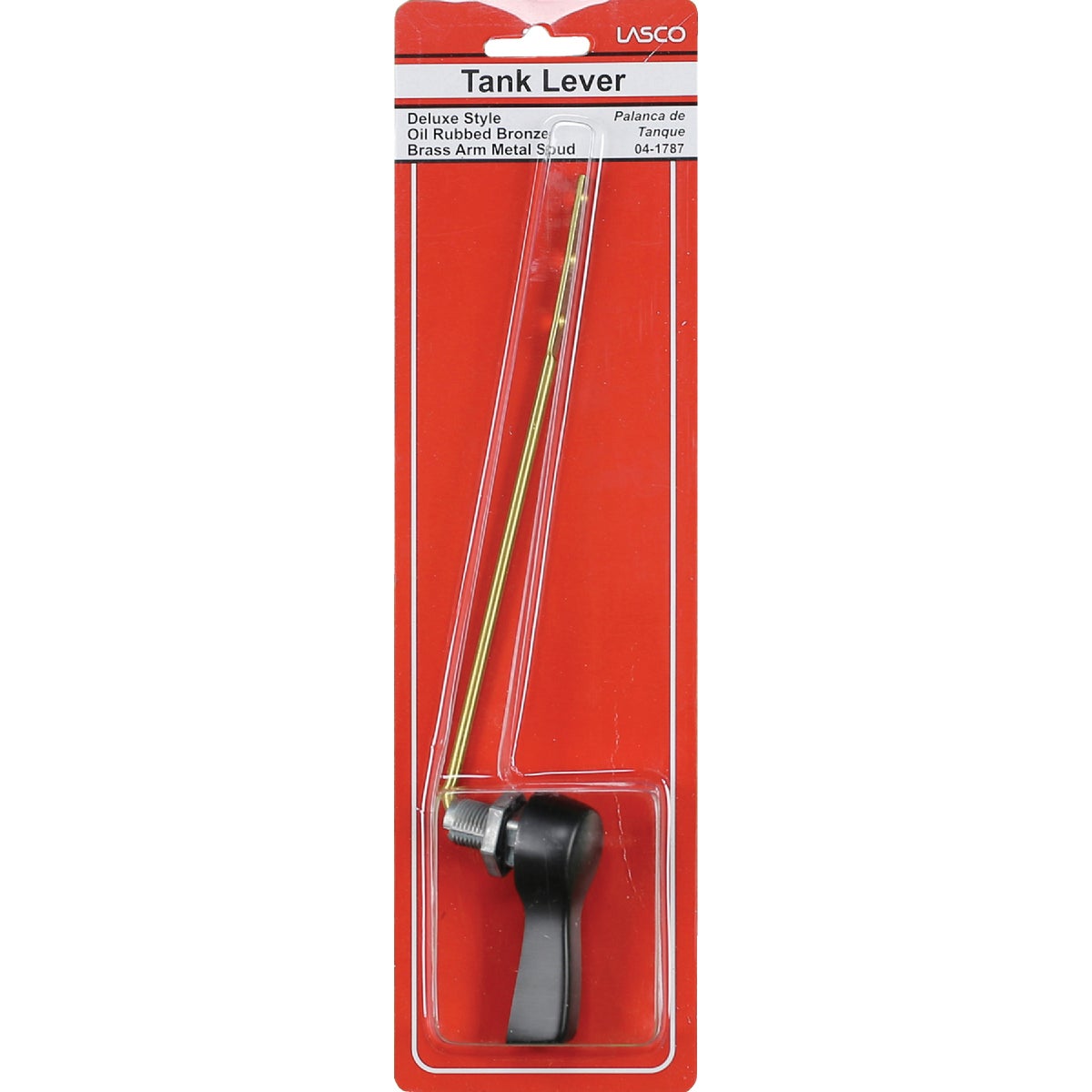 Lasco Oil-Rubbed Bronze Tank Lever with Metal Arm Image 2