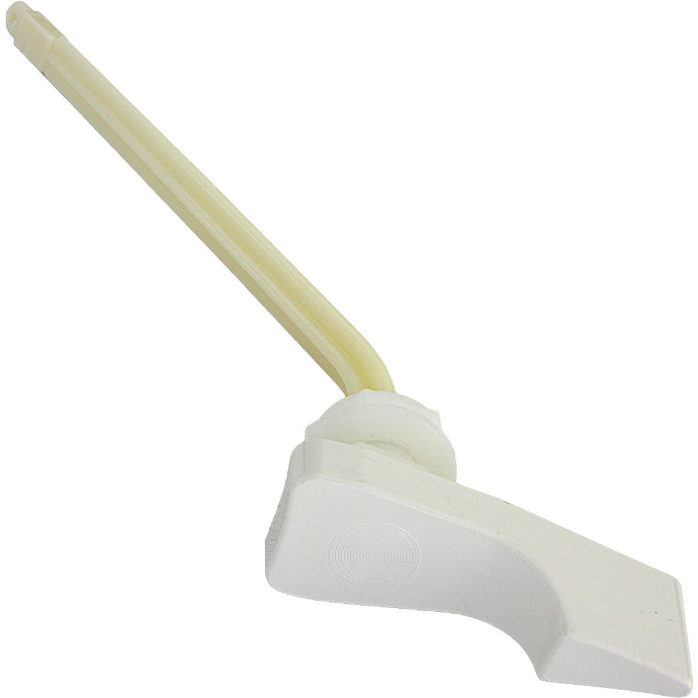 Lasco 45 Degree White Tank Lever with Plastic Arm For American Standard Image 1