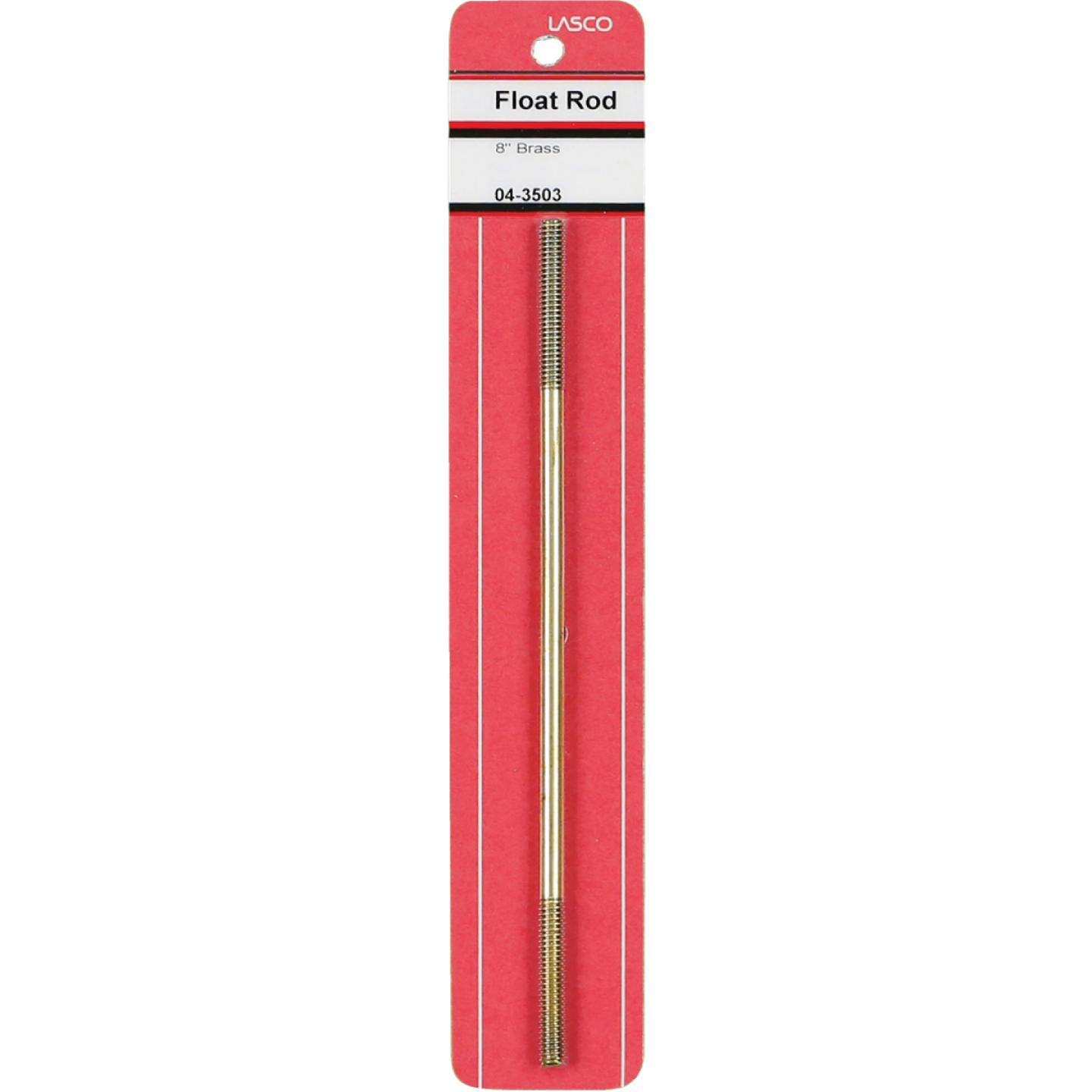 Lasco 8 In. Brass Float Rod Image 2