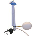 Lasco 8-1/2 In. Plastic Anti-Siphon Ballcock Kit Image 1