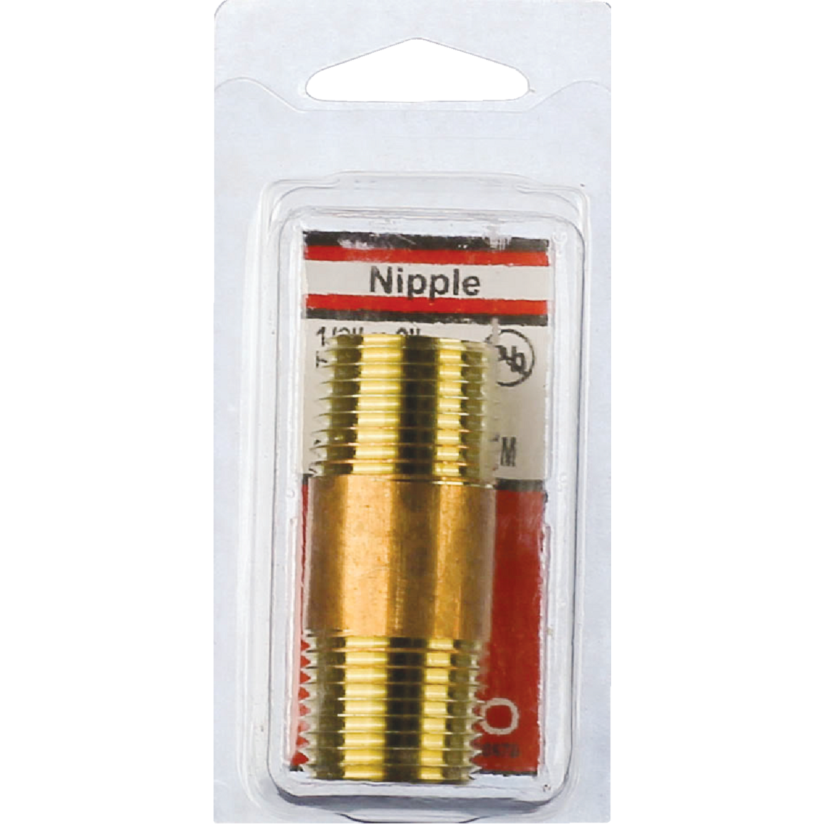 Lasco 1/2 In. x 2 In. Brass Nipple Image 2