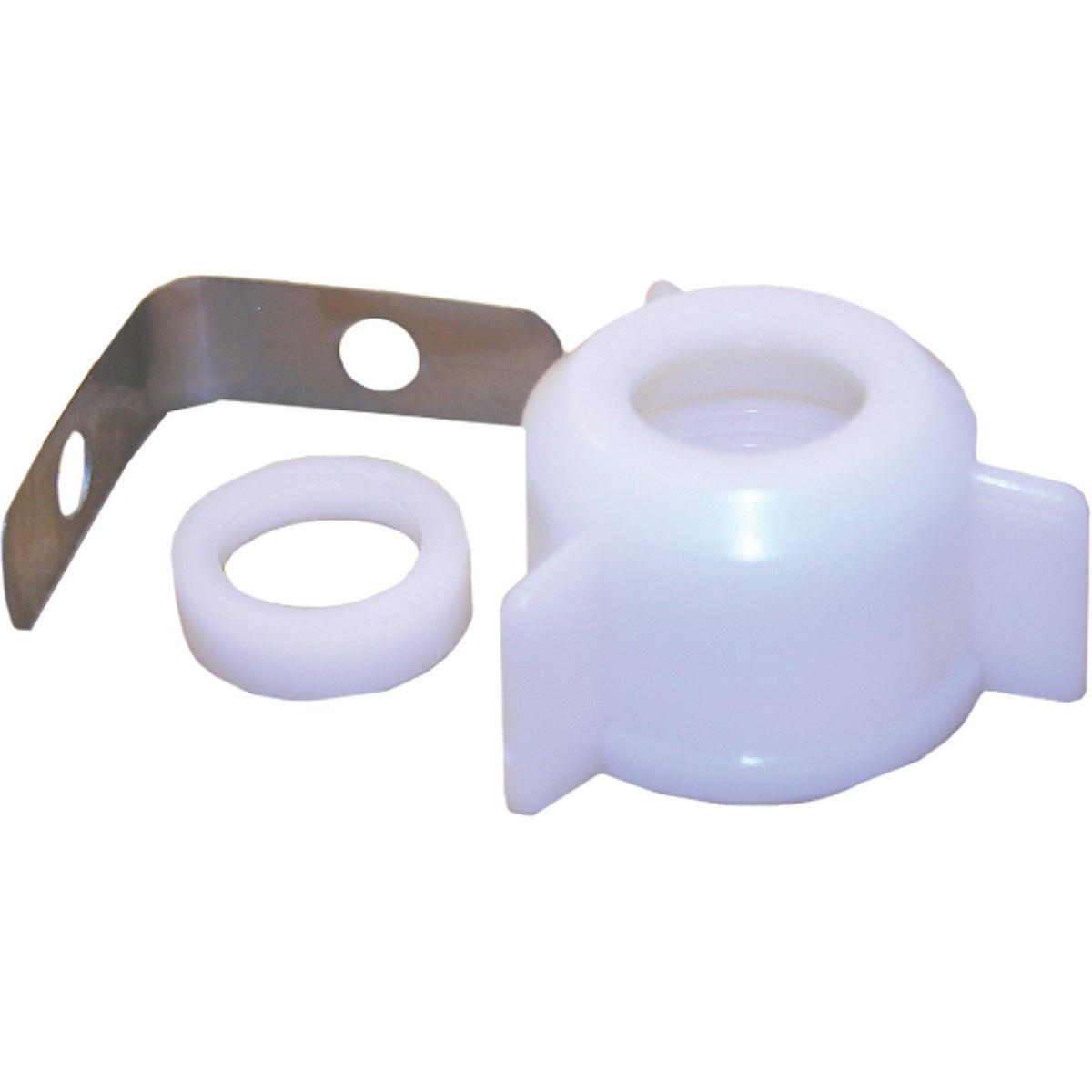 Lasco Horizontal Ball Rod Repair Kit, Plastic Deep Nut and Clevis Image 1