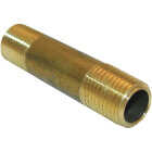 Lasco 1/4 In. x 3 In. Brass Nipple Image 1